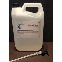 Kolloidalt silver 10ppm 5L...